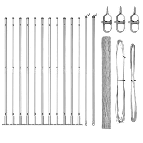 Stängselstolpe Silver