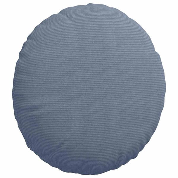 Sittkuddar 2 pcs Blå Ø60 x 21 cm Kordread tyg