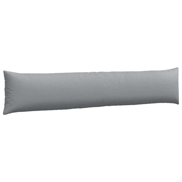 Sofakuddar 2 pcs Ljusgrå 200 x 40 cm tyg
