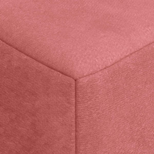 Fällbar Soffbed Rosa 120 x 60 x 49 cm Tyg