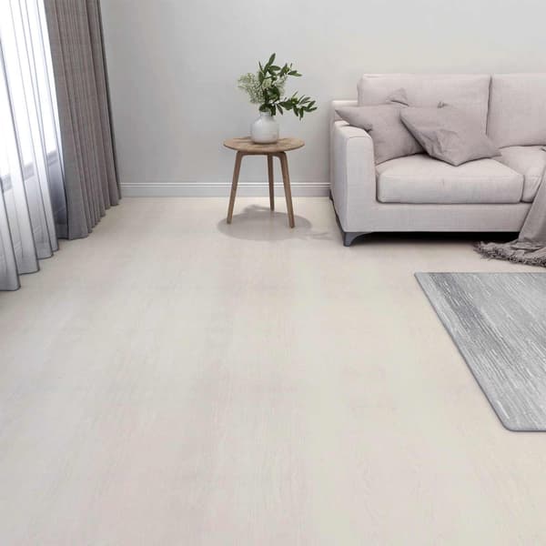 Golvplankor 55 pcs Beige 5,11 m² PVC
