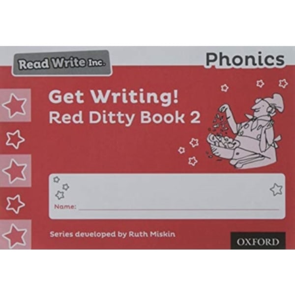 Read Write Inc. Phonics: Get Writing! Red Ditty Book 2 Pack of 10 (häftad, eng)