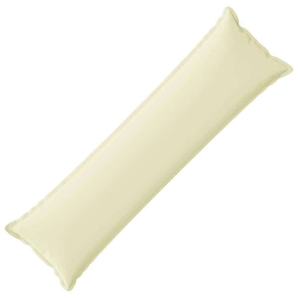 Kudde med kudde HOUTEN Gräddvit 40 x 145 cm Polyester
