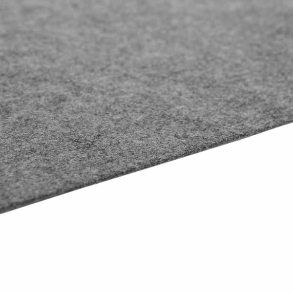 Bottenmatta ljusgrå 750xx370 cm polyester geotextil