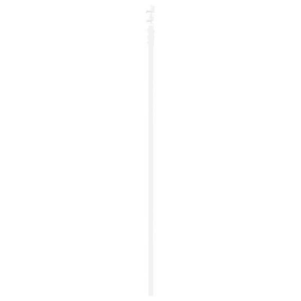 Skjutdörr 73,5 x 211 cm Konstruerat trä Vit