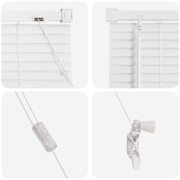 Persienn Vit 150 x 130 cm PVC
