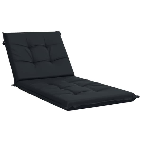 Solstol Kudde GEMERT 100% Polyester Mörkblå 190 x 70 x 9 cm