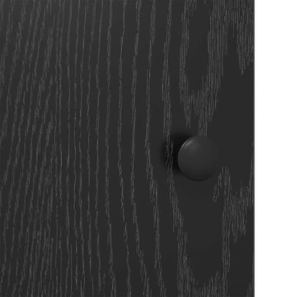 Sideboard Svart ek 68 x 35 x 75 cm Konstruerat trä