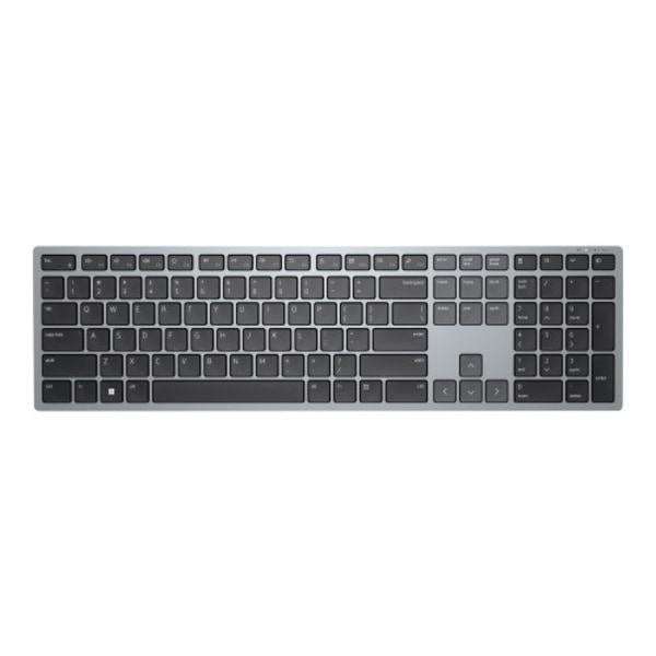 Dell Multi-Device KB700 - tangentbord - QWERTY - USA, internationellt - Titan gray Inmatningsenhet Grå