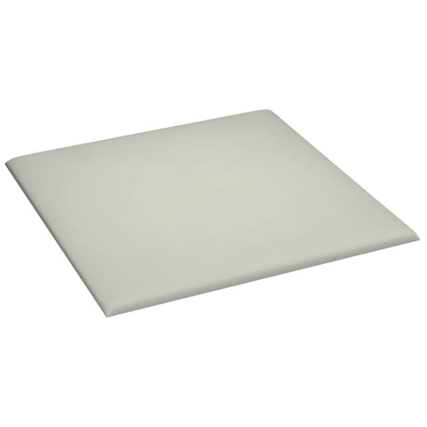 Väggsänggavel 12 pcs Kräm 30 x 30 cm Sammet
