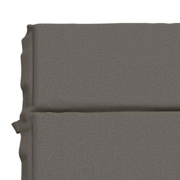 Solstol Kudde GEMERT 100% Polyester Grå 200 x 80 x 3 cm