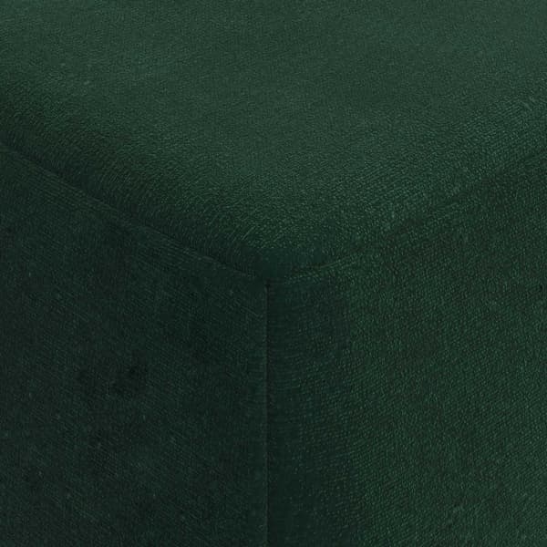 Fällbar Soffbed Mörkgrön 120 x 60 x 49 cm Tyg