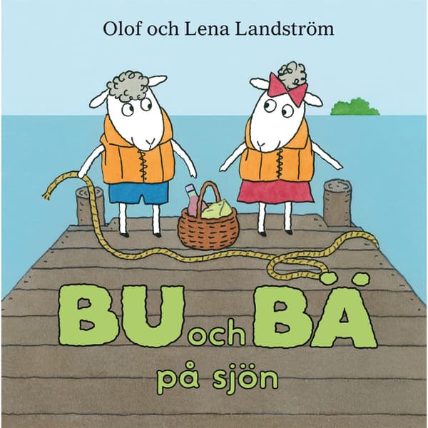 Bu och Bä på sjön (bok, kartonnage)