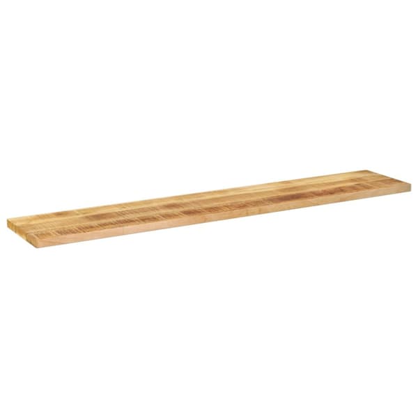 Bordsskiva 140x30x2,5 cm rektangulär massivt grovt mangoträ