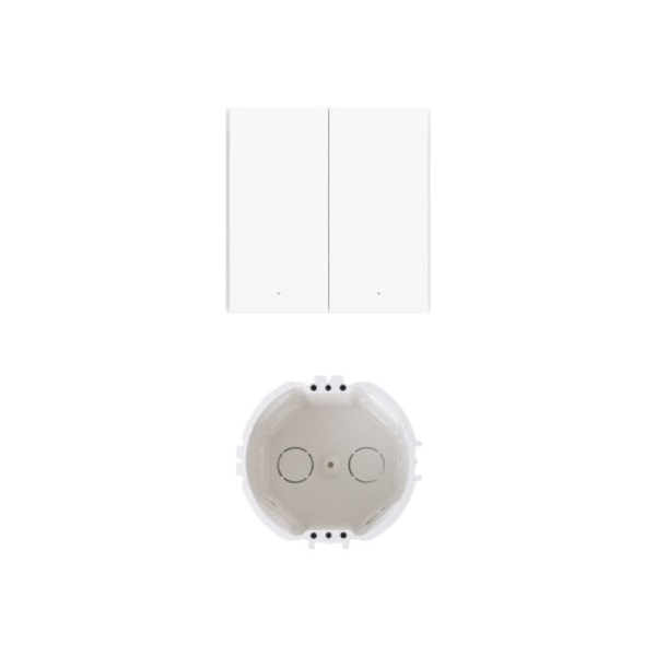 Aqara H1 - smart omkopplare - med neutralt - ZigBee 3.0 - vit