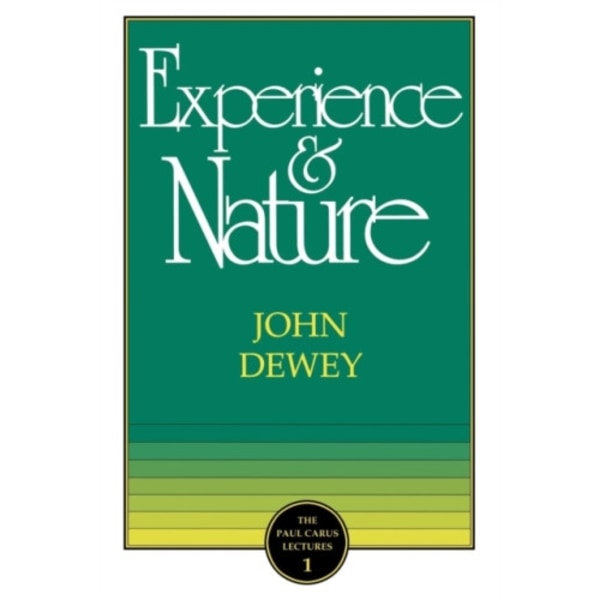 The Experience and Nature (häftad, eng)