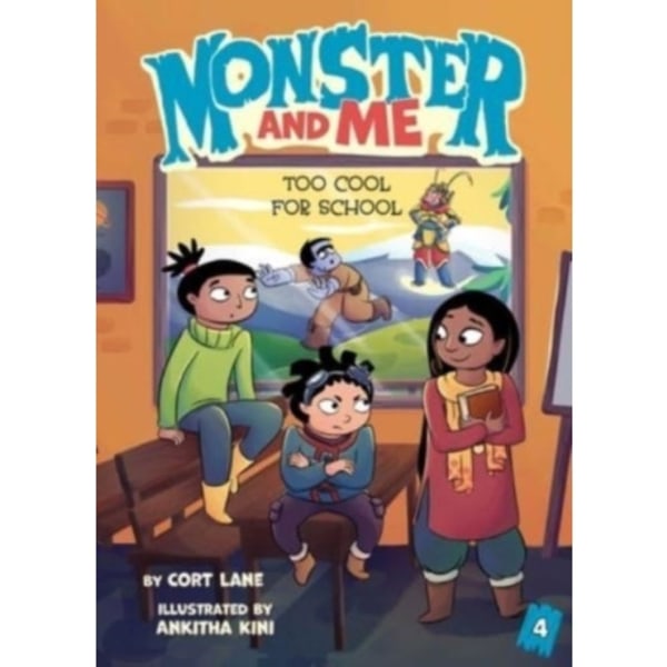 Monster and Me 4: Too Cool for School (inbunden, eng)