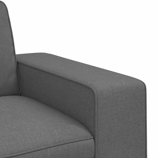 Soffa Mörkgrå 103 x 80 x 82 cm tyg
