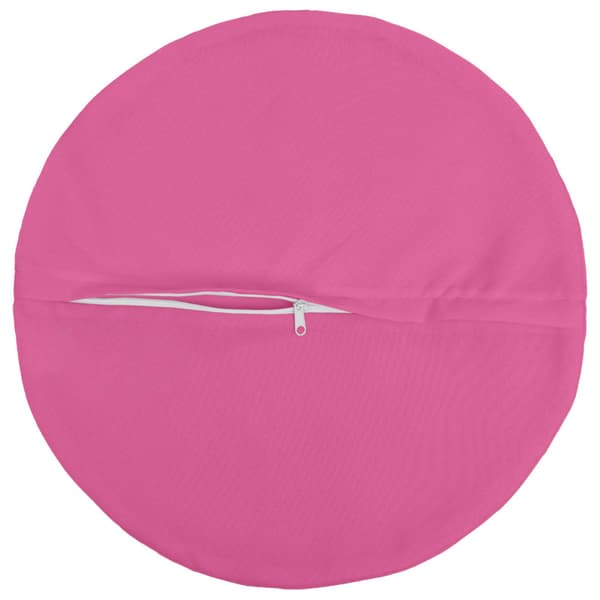 Kuddöverdrag 6 st HEERLEN Rosa Ø 50 cm Polyester