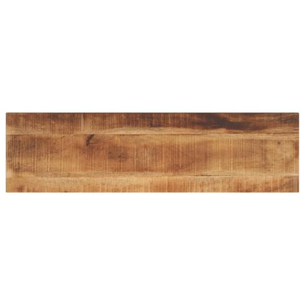 Bordsskiva 100x20x2,5 cm rektangulär massivt grovt mangoträ