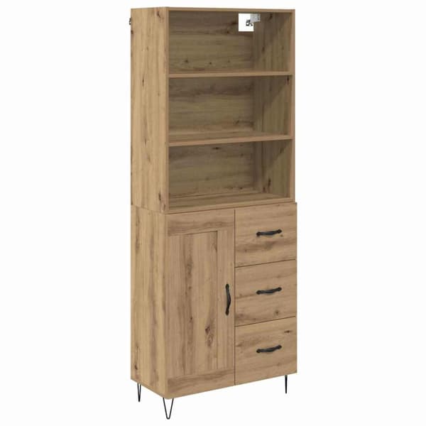 Skåp med låda 2 pcs Artisan Ek Konstruerat trä