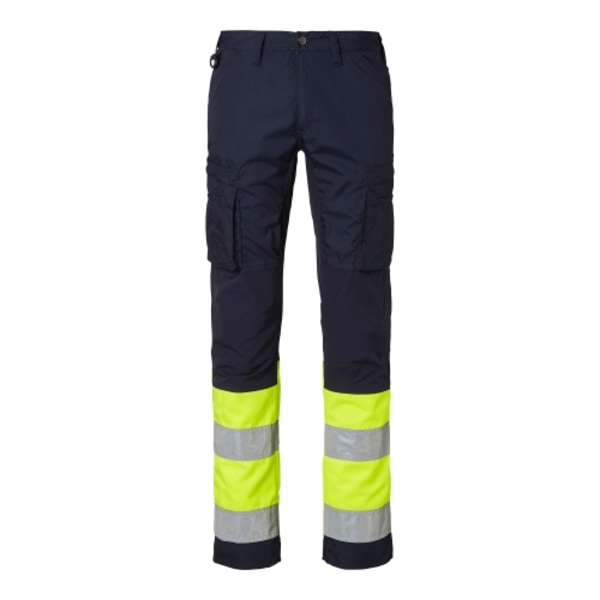 220 Service Trousers Navy/fluorescent yellow Unisex