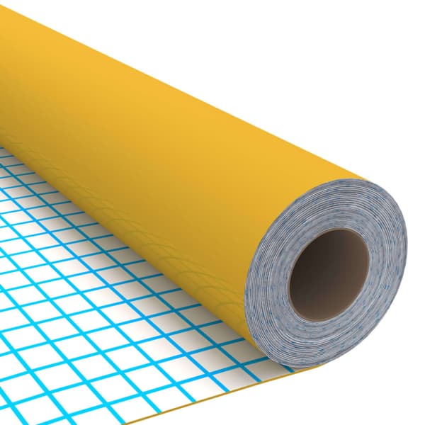 Dekorplast guld högglans 500x90 cm PVC