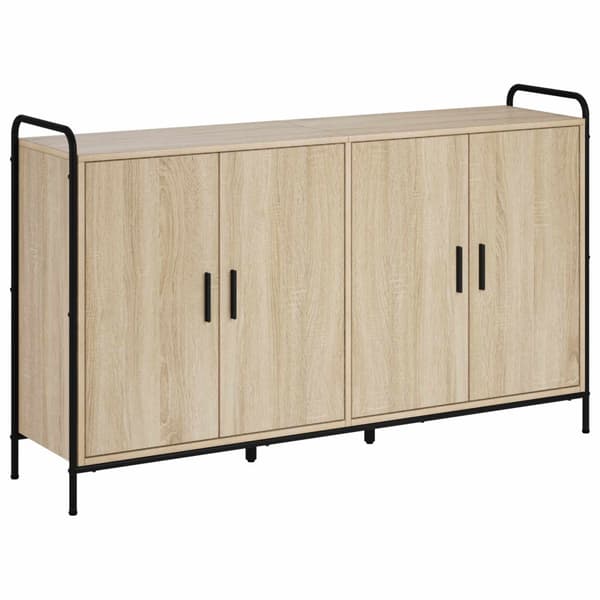 Sideboard Sonoma-ek 97 x 33 x 81 cm Konstruerat trä