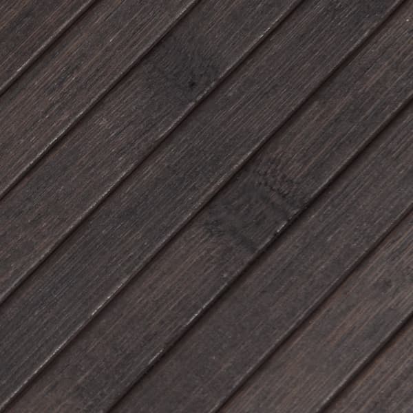 Matta rektangulär mörkbrun 60x400 cm bambu