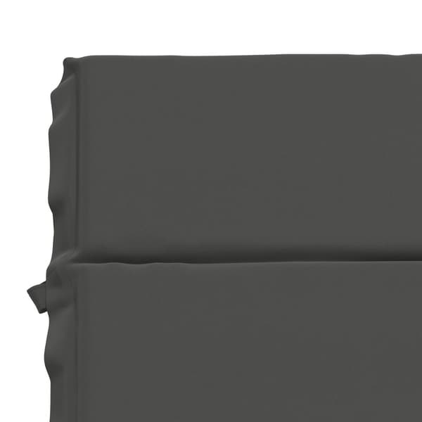 Solstol Kudde GEMERT 100% Polyester Antracit 200 x 60 x 3 cm