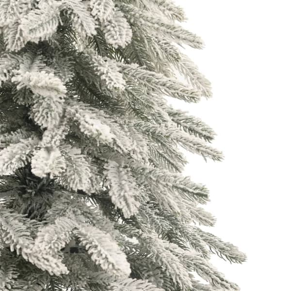 Plastgran med snö 150 cm