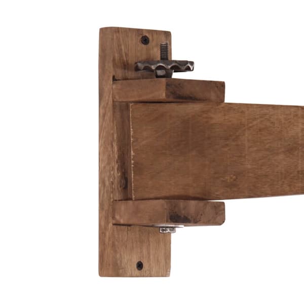 Vägglampa 25 W antik mässing E27