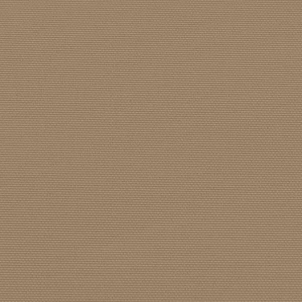 Infällbar sidomarkis taupe 100x500 cm