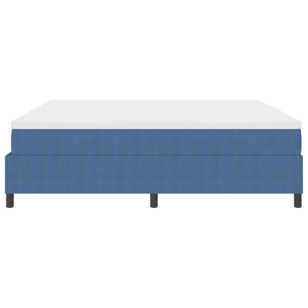 Bäddfjäder Blå och Vit 200 x 200 cm Kordread tyg
