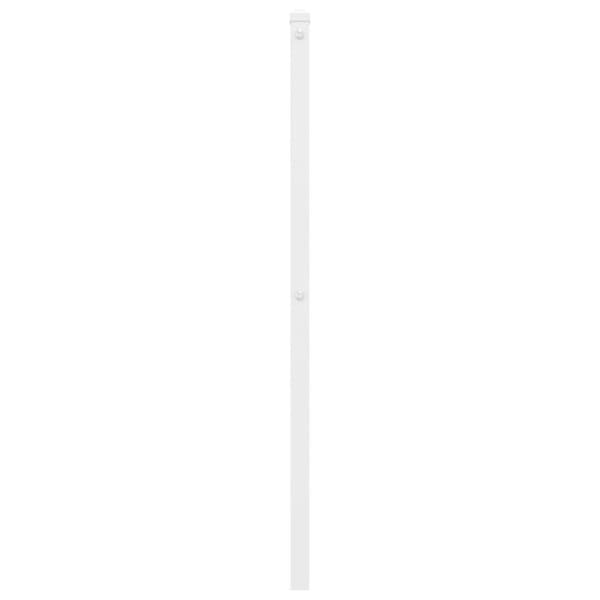 Ersättningsgavel metall vit 80 cm
