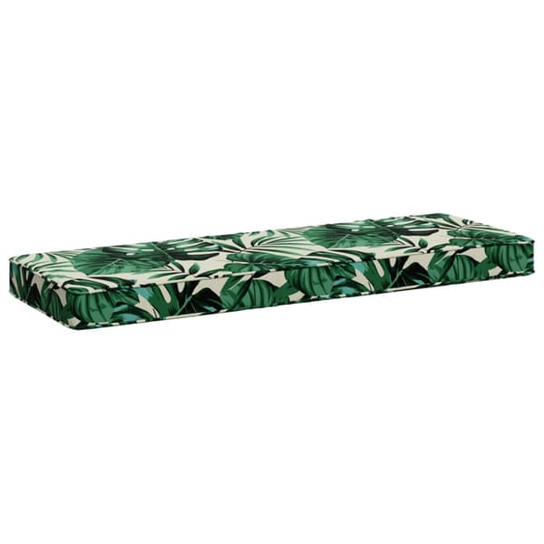 1-delad Bänk Kudde VUGHT 100% Polyester Bladmönster