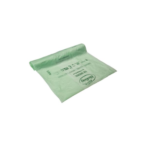 Insatspåse BIOBAG 35L 17my grön 40/rl
