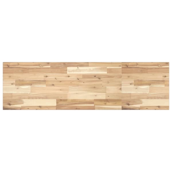 Bordsskiva 160x40x2 cm rektangulär massiv akacia