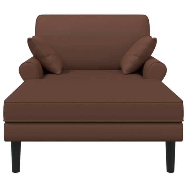 Schäslong Brun Konstläder