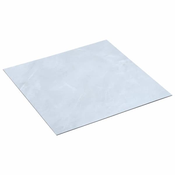 Golvplankor 55 pcs Vit 5,11 m² PVC