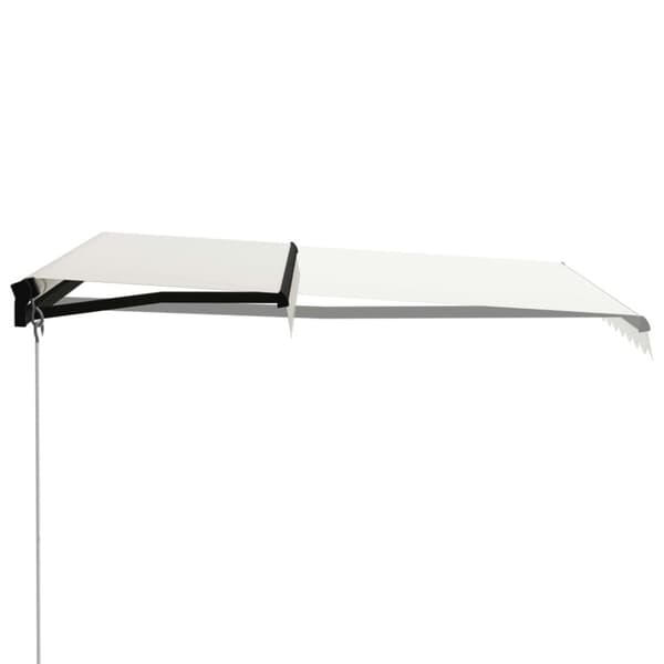 Markis manuellt infällbar 300x250 cm gräddvit