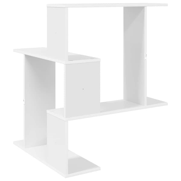 Vägg hylla Vit 67 x 67 x 87 cm Konstruerat trä