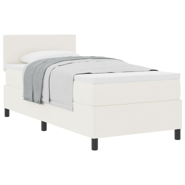 Bäddfjäder Grädde och vit 80 x 200 cm Kordread tyg