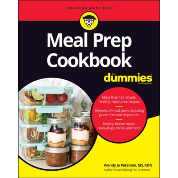 Meal Prep Cookbook For Dummies (häftad, eng)