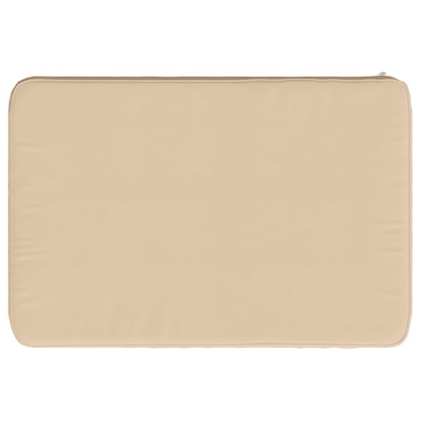 2-delade Bänk Kuddar VUGHT 2 st 100% Polyester Gräddvit