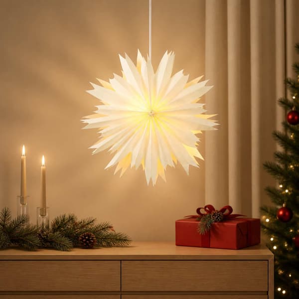 Julbelysning RAAHE 10 LED-lampor Varmvit 45 x 17 x 45 cm
