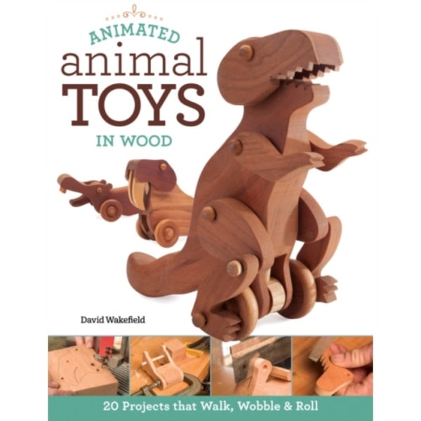 Animated Animal Toys in Wood (häftad, eng)