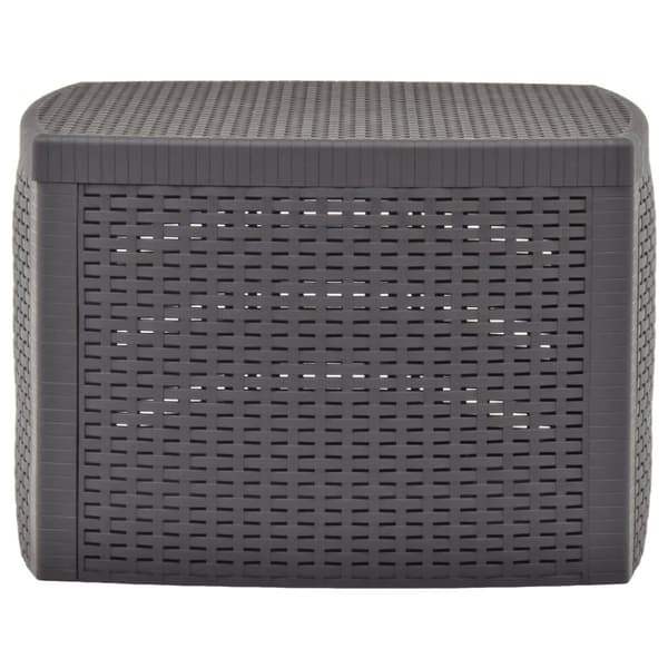 Sidobord mocka 54x54x36,5 cm plast