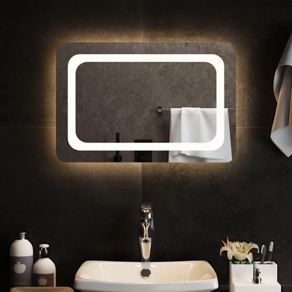 Badrumsspegel LED 60x40 cm