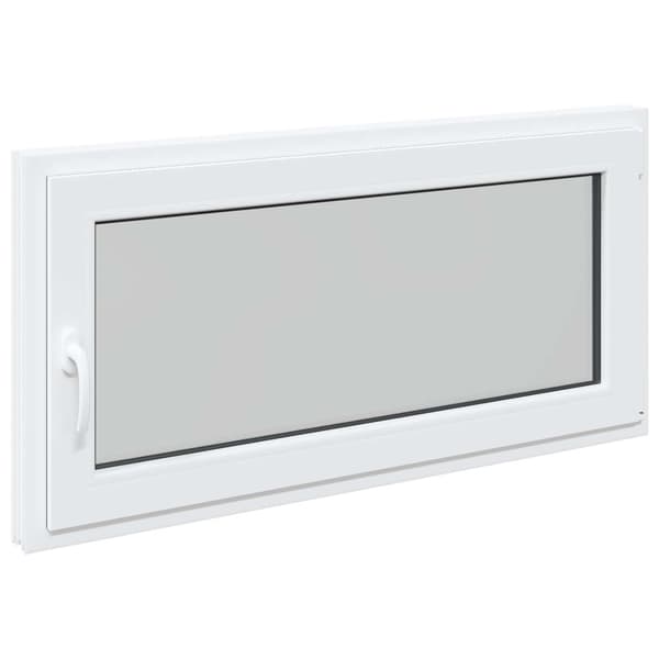 Källarfönster RISOR 120 x 60 cm PVC och glas Vit